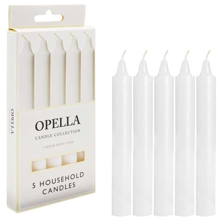 Opella Household Candles 5 Pack