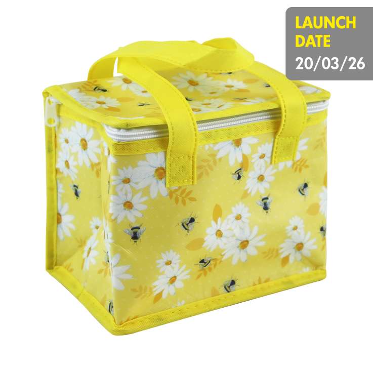 Insulated Lunch Bag (21cm x 14cm x 18cm) - Bees