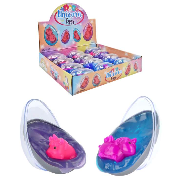 Unicorn Eggs (9cm) - Assorted Colours