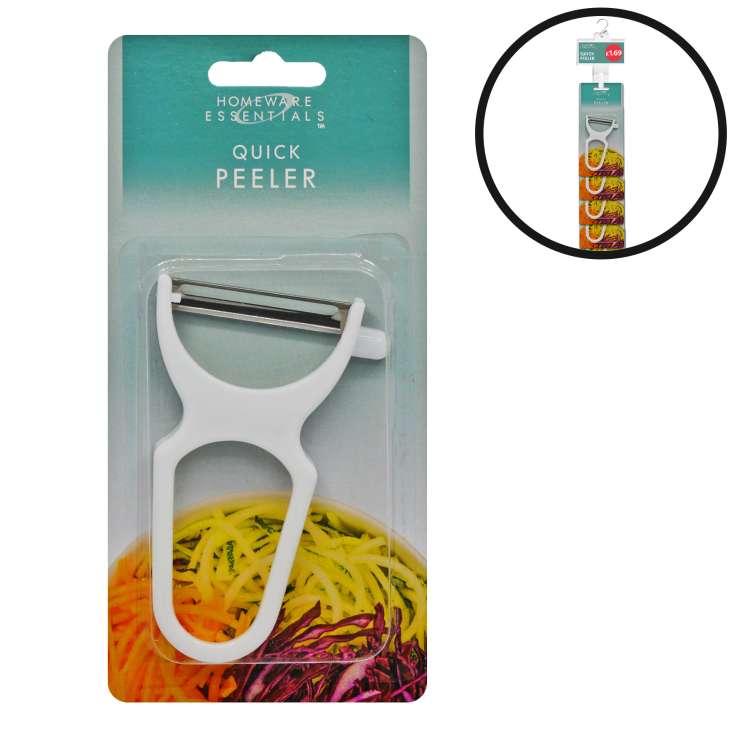 Homeware Essentials Quick Peeler - Loaded Clip Strip