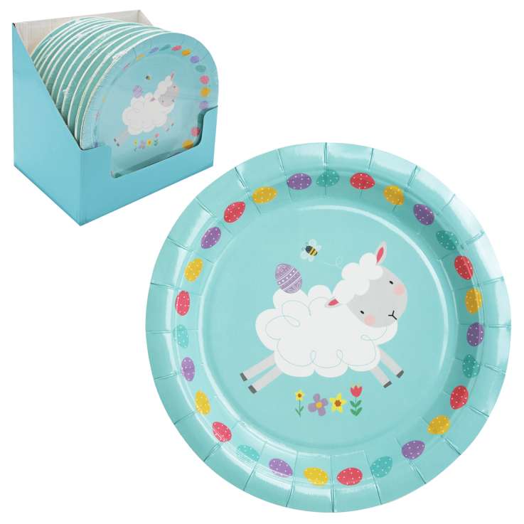 Easter Party Plates (18cm) 6 Pack