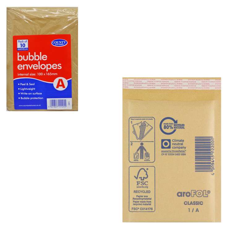 Wholesale Bubble Lined Manilla Envelopes Size A Homeware Essentials
