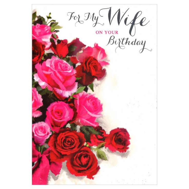Everyday Greeting Cards (Code 50) - Wife Birthday