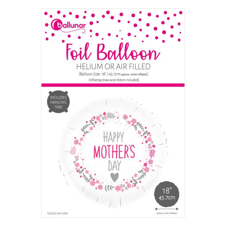 Foil Balloon (18") - Happy Mother's Day