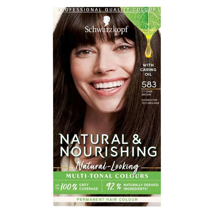 Schwarzkopf Natural & Nourishing - 583 Icy Dark Brown