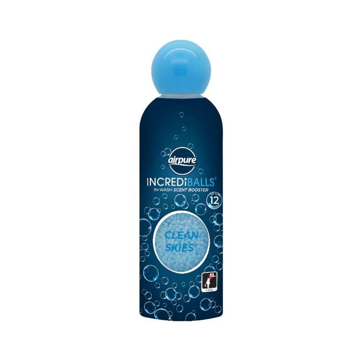 Airpure INCREDiBALLS In-Wash Scent Booster - Clean Skies