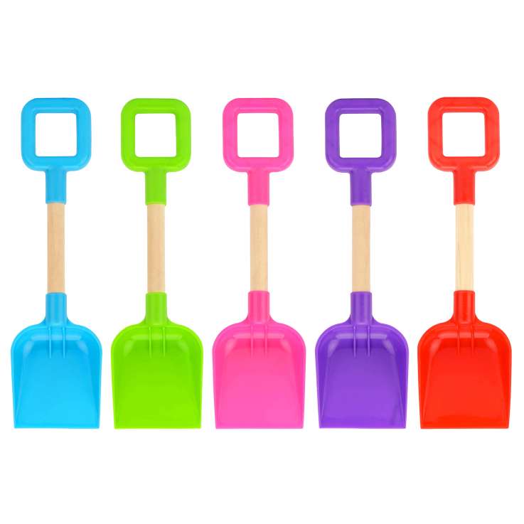 Yello Wood Shaft Spade (15") - Assorted Colours