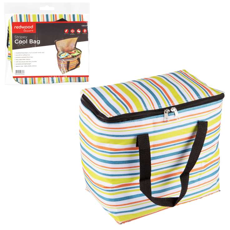 Redwood Stripey Cool Bag 13.8L