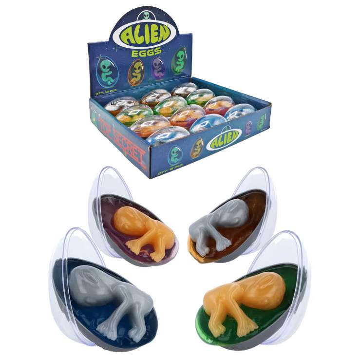 Alien Egg With Baby
