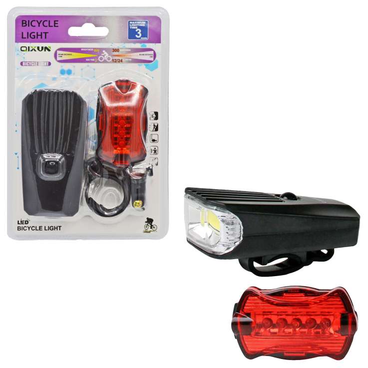 Qixun LED Bicycle Light Set