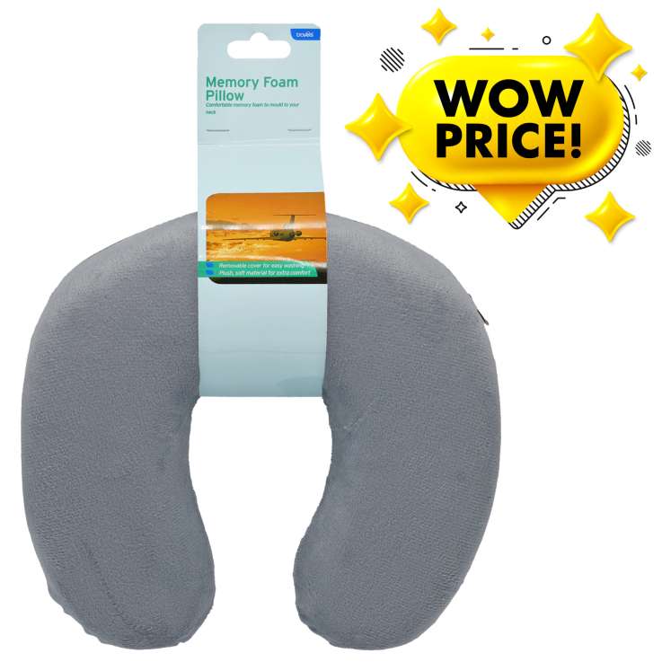 Travels Memory Foam Pillow