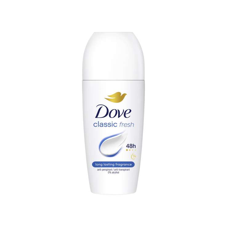 Dove Anti-Perspirant Deodorant Roll-On (50ml) - Classic