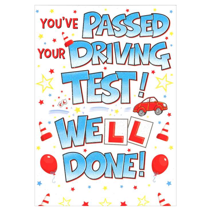 Everyday Greeting Cards (Code 50) - Passed/Driving Test