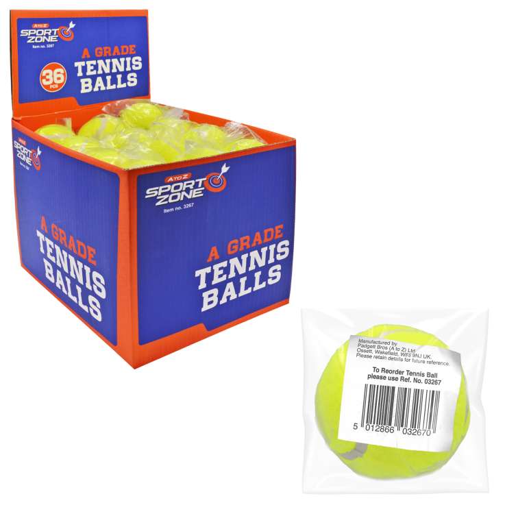 A Grade Tennis Balls - In Display