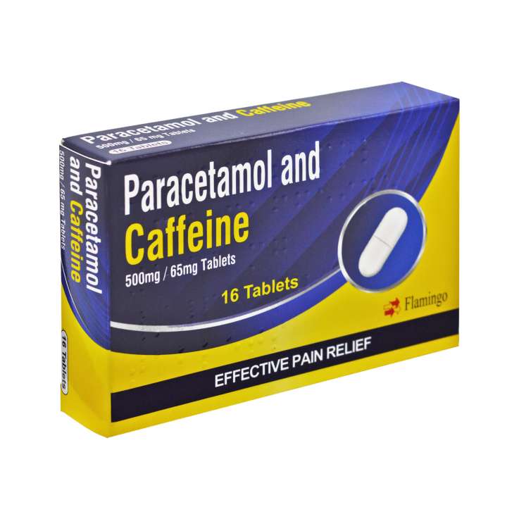 Flamingo Paracetamol (500mg) & Caffeine (65mg) Tablets 16 Pack