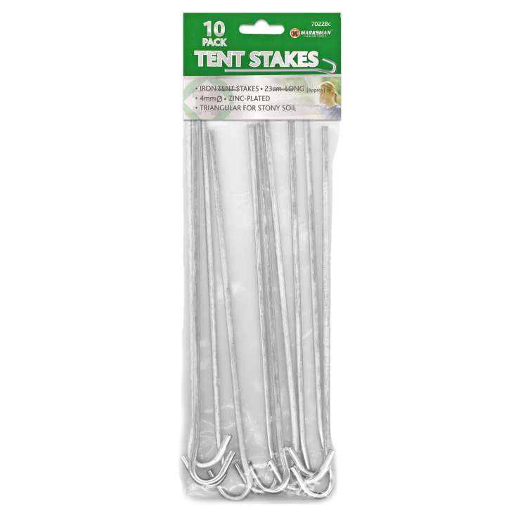 Marksman Tent Pegs 10 Pack