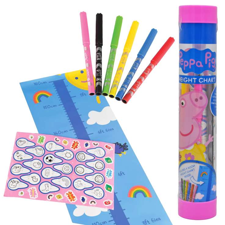 Peppa Pig Height Chart