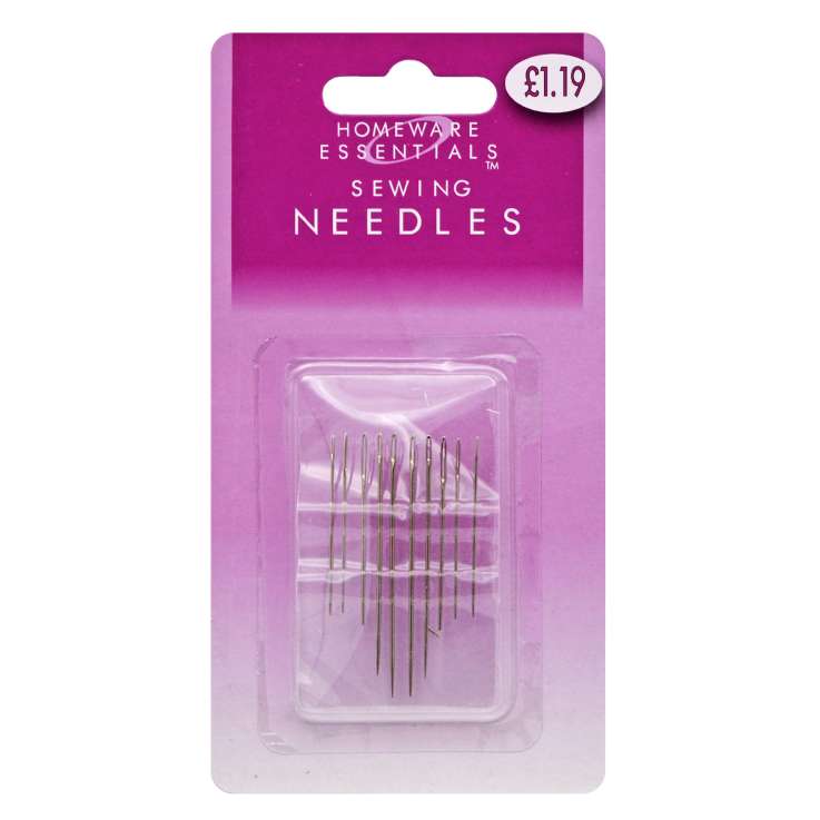 Homeware Essentials Assorted Sewing Needles 10 Pack (HE08)