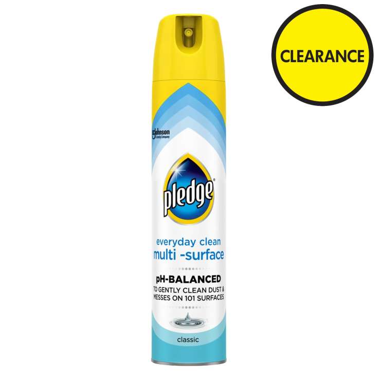 Pledge Multi-Surface Cleaner (250ml) - Classic