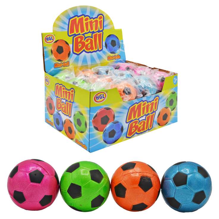 Football Bouncy Balls (6cm) - Assorted Colours