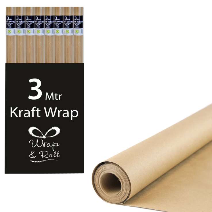 Plain Kraft Wrapping Paper (3M)