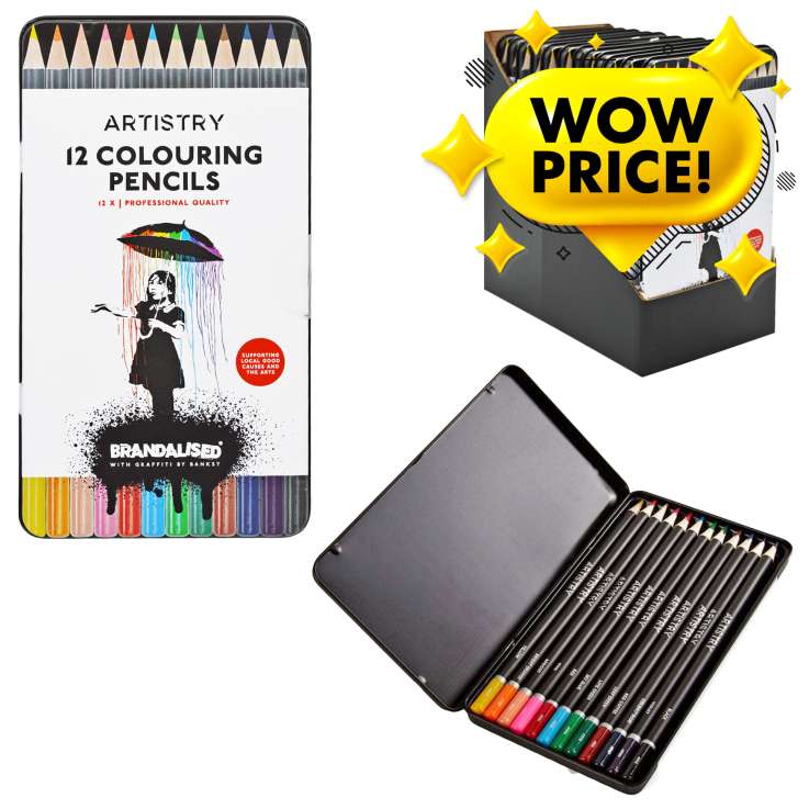 Artistry Colouring Pencils 12 Pack