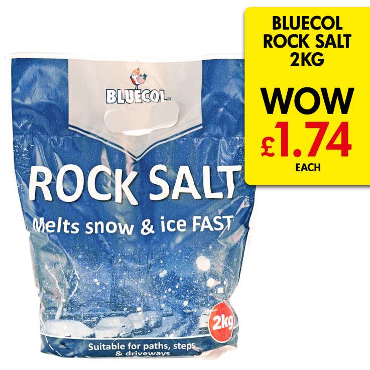 Bluecol Rock Salt (2kg)