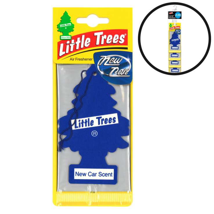 Little Trees Car Air Freshener - New Car (Clip Strip Provided)