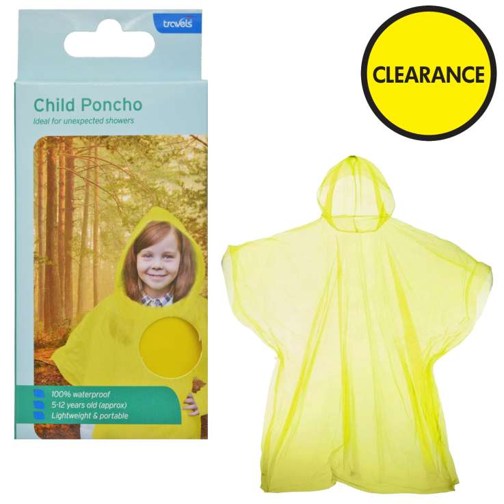 Travels Child Poncho (5-12yrs)