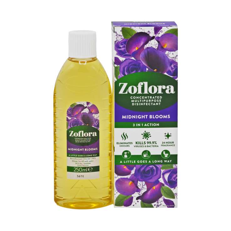 Zoflora Concentrated Disinfectant (250ml) - Midnight Blooms