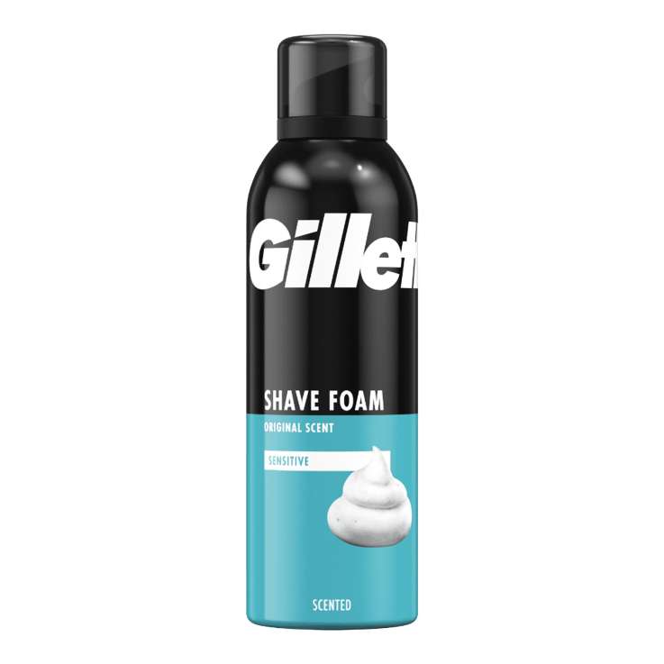 Gillette Sensitive Shaving Foam 200ml