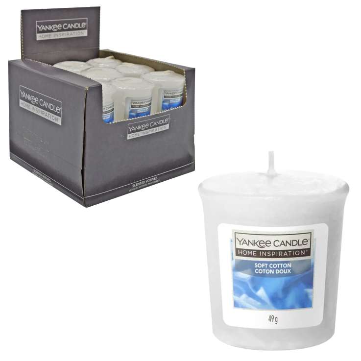 Yankee Candle Votive (49g) - Soft Cotton