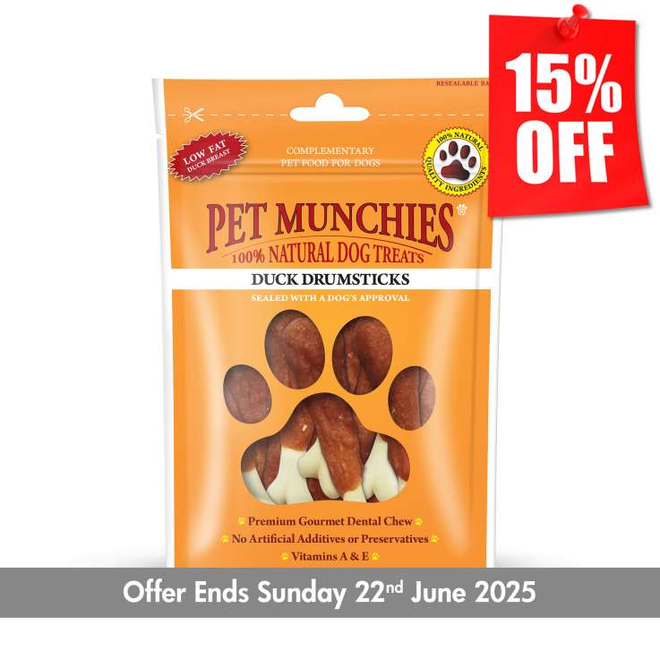Pet Munchies Duck Drumsticks (100g)