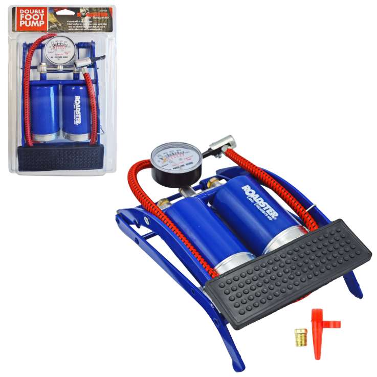 Roadster Double Foot Pump