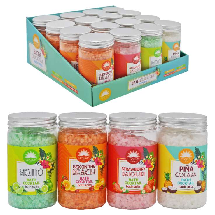 Elysium Spa Bath Cocktail Bath Salts (320g) - Assorted