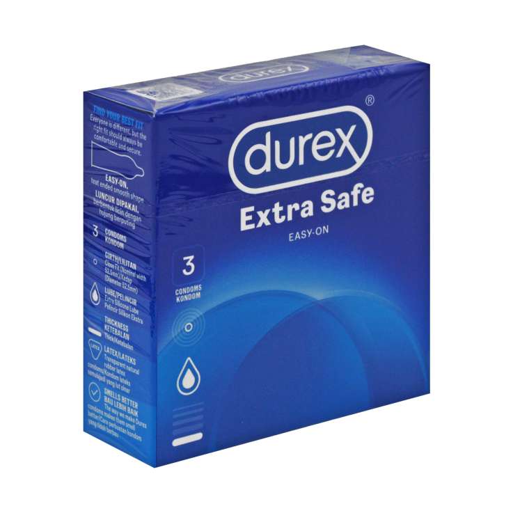 Durex Condoms 3 Pack - Extra Safe