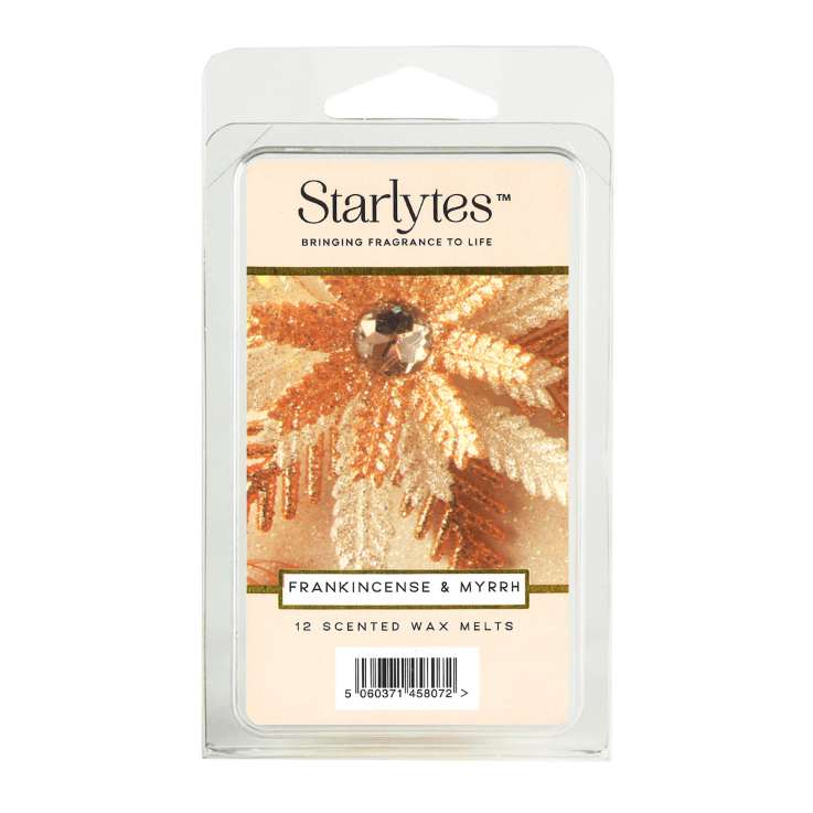 Starlytes Scented Wax Melts 12 Pack - Frankincense & Myrrh