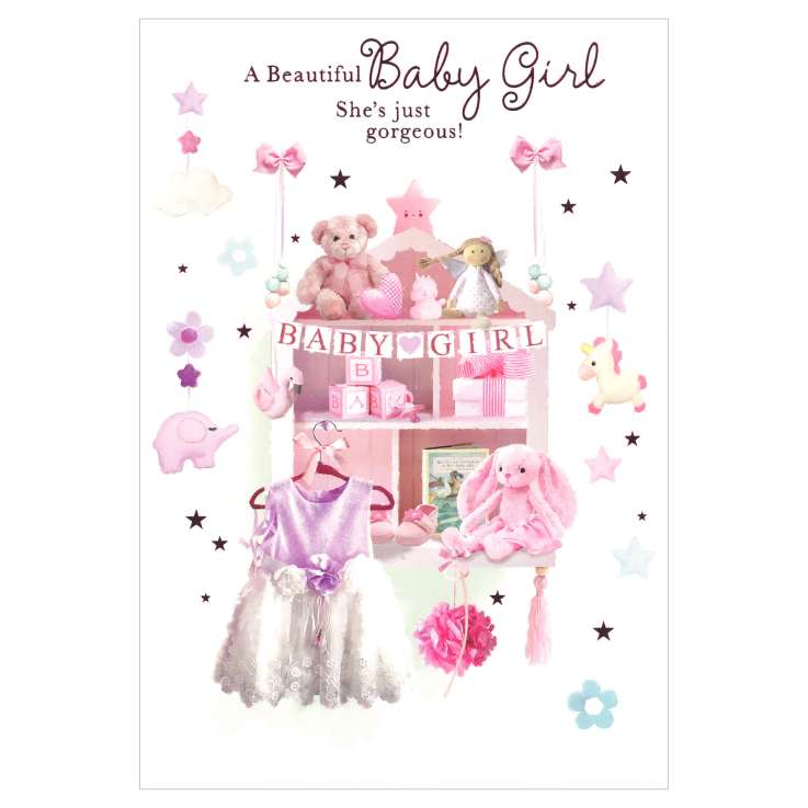 Everyday Greeting Cards Code 50 - Birth Girl