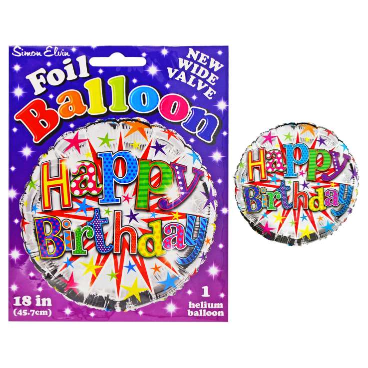 Simon Elvin Happy Birthday Foil Balloon