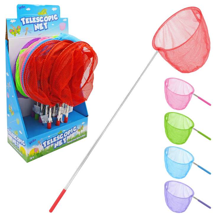 Yello Telescopic Fishing Net (8”) - Assorted Colours