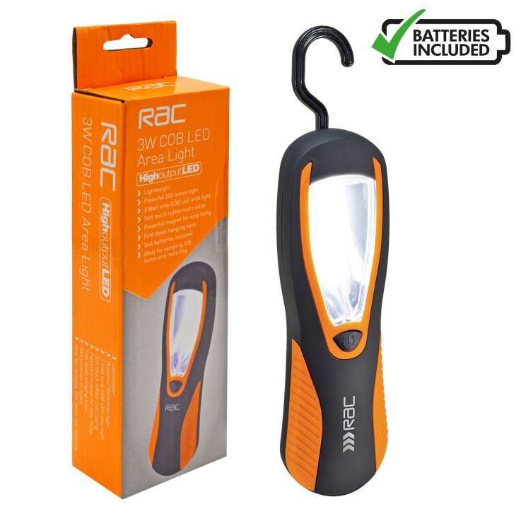 Wholesale RAC COB LED Area Light 3W Homeware Essentials