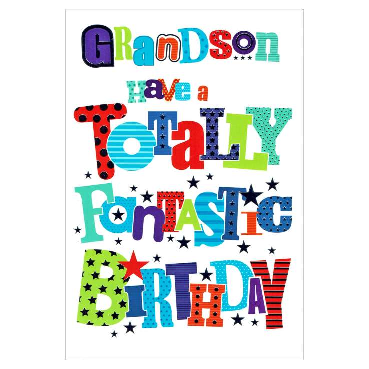 Everyday Greeting Cards Code 50 - Grandson