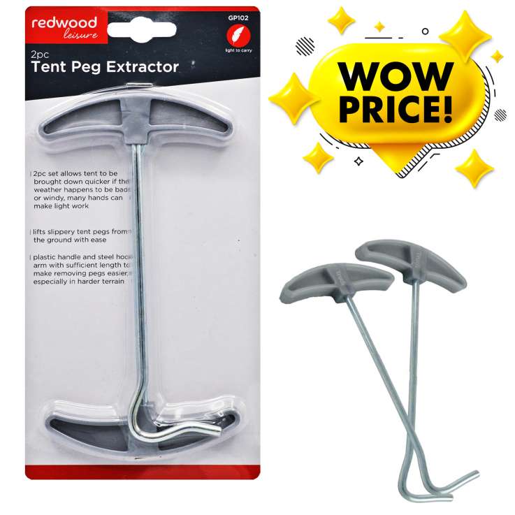 Redwood Tent Peg Extractor 2 Pack
