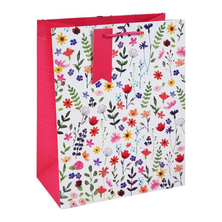 Large Gift Bags (26.5cm x 33cm) - Floral