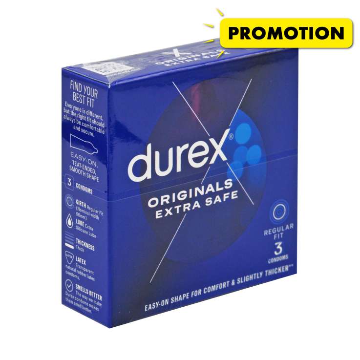 Durex Condoms 3 Pack - Extra Safe
