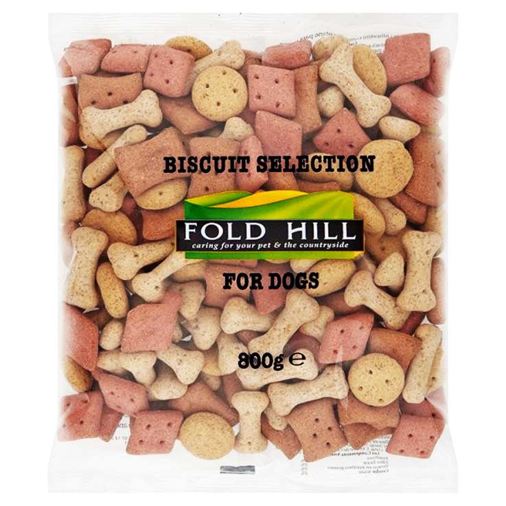 Fold Hill Mixed Dog Biscuits (800g)