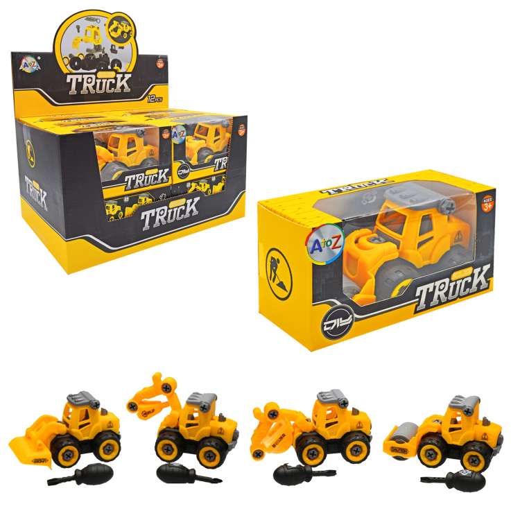 DIY Truck Toys - Builder Truck (Assorted Designs)