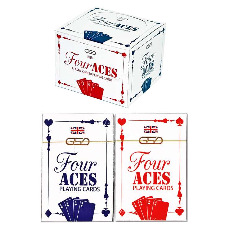 GSD Four Aces Playing Cards