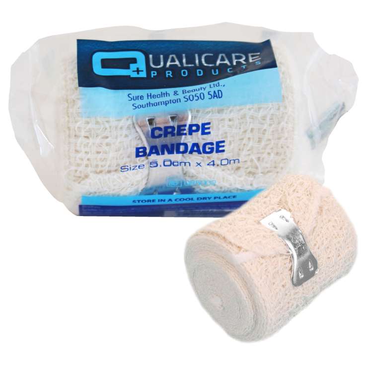 Qualicare Crepe Bandage (5cm x 4M)