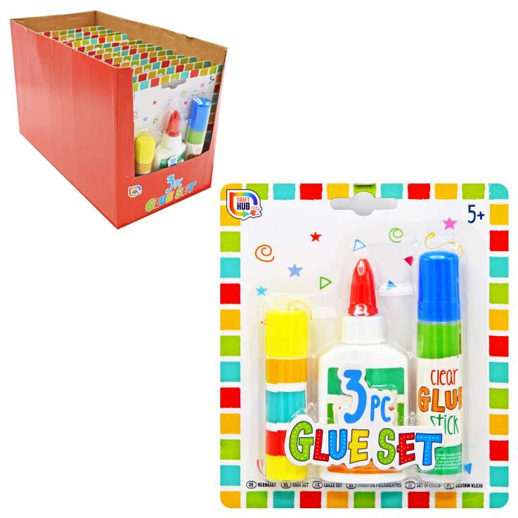 Craft Hub Glue Set (3 Piece)